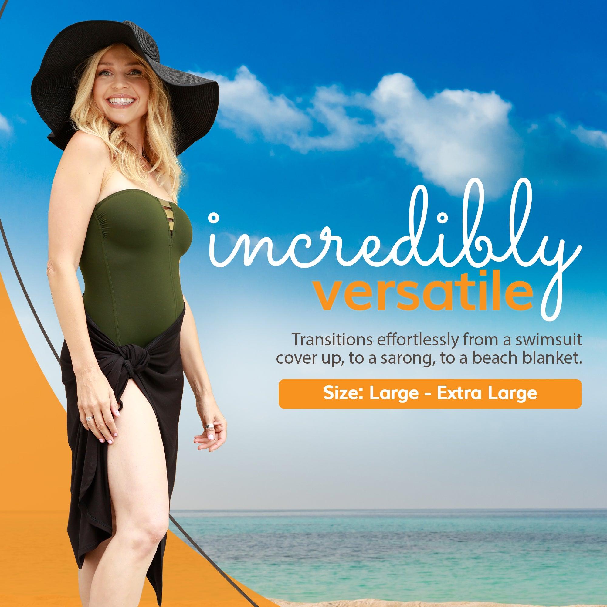 Malibu Cover Up in Jet Black - HappyLuxe