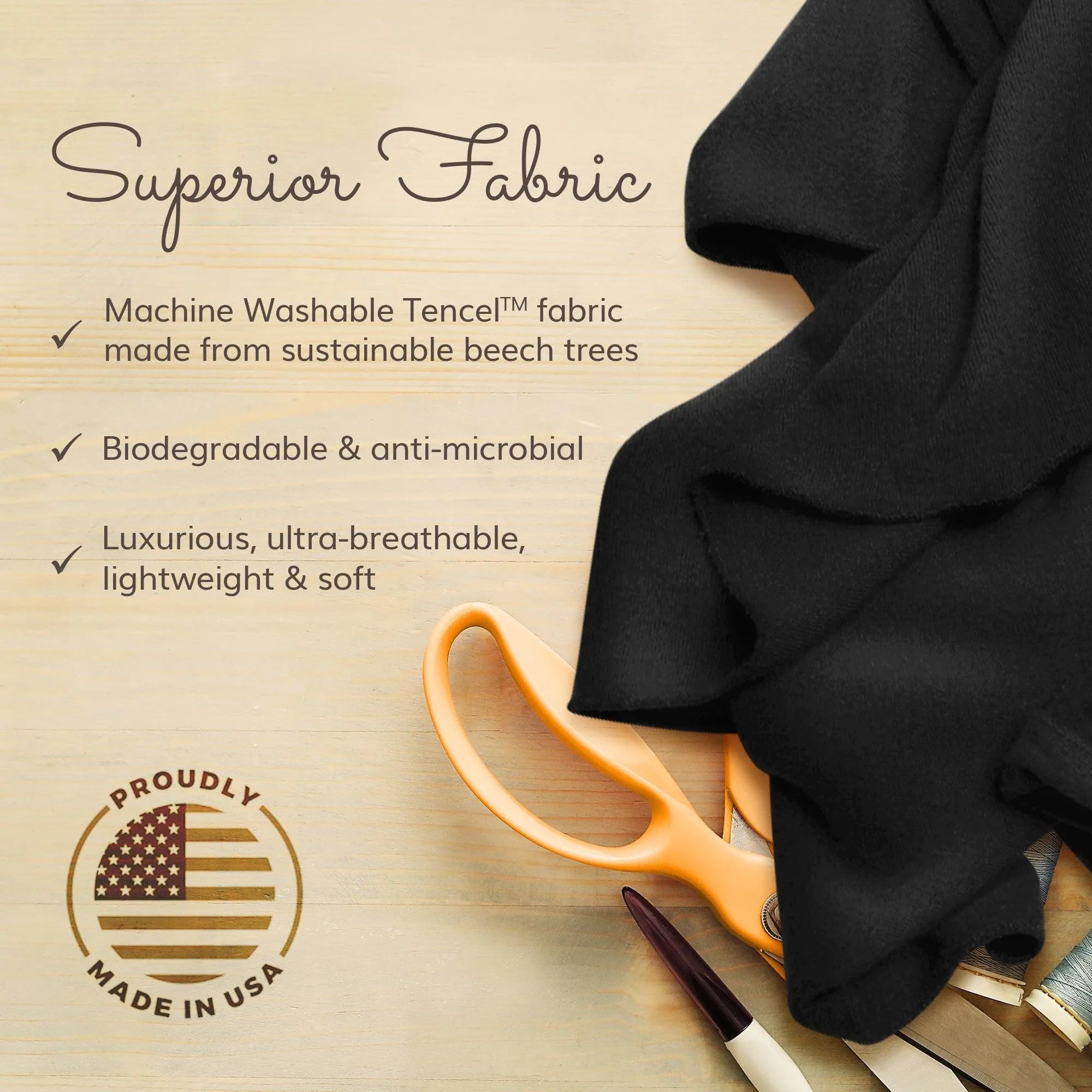 Wayfarer Travel Wrap in Eco Cashmere Jet Black - HappyLuxe