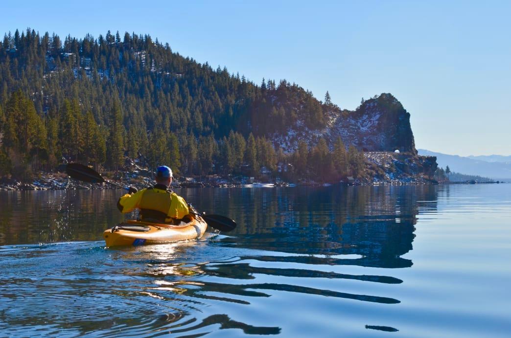 How to Kayak Lake Tahoe: Insider Tips on Paddling the Alpine Lake - HappyLuxe