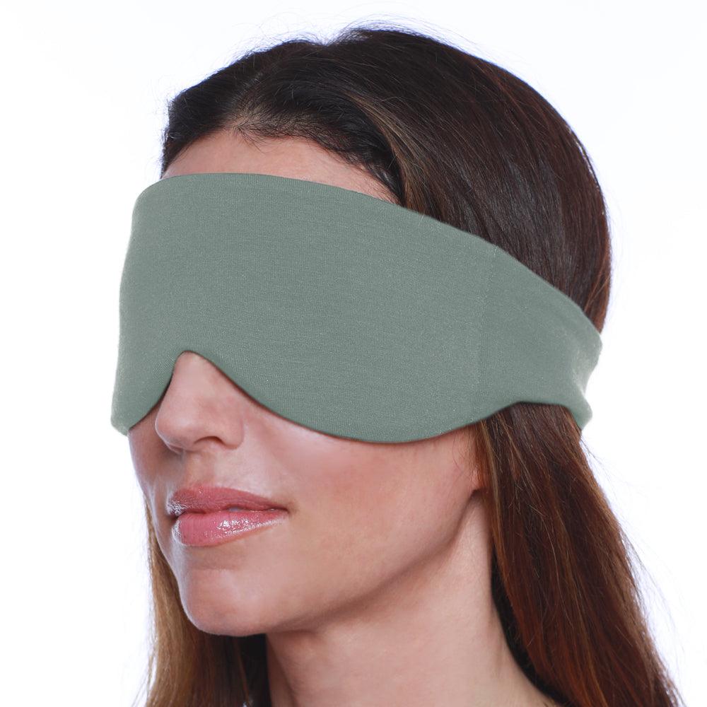 Escape Sleep Mask in Sage Green - HappyLuxe