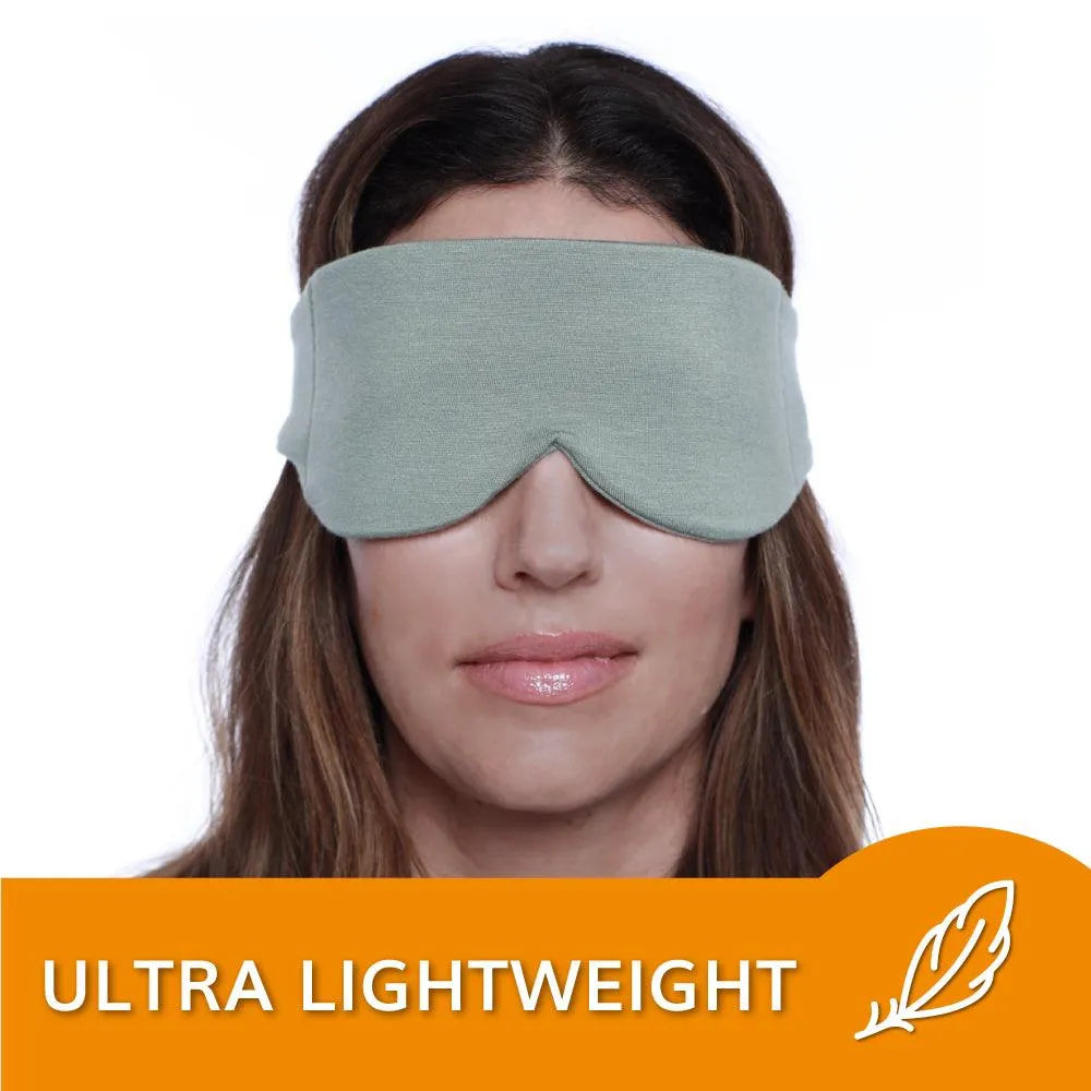 Escape Sleep Mask in Sage Green - HappyLuxe