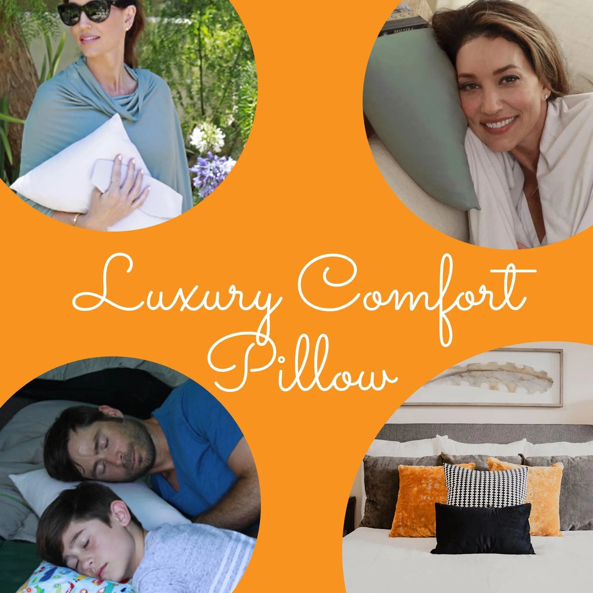 Odyssey Travel Pillow in Sage Green - HappyLuxe